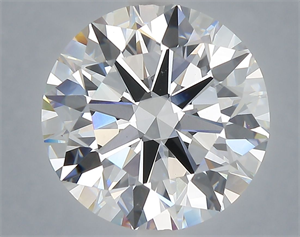 Picture of Lab Grown Diamond 7.06 Carats, Round with Excellent Cut, E Color, VVS2 Clarity and Certified by IGI
