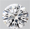 Lab Grown Diamond 5.03 Carats, Round with Ideal Cut, F Color, VS2 Clarity and Certified by IGI