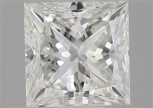 Picture of Natural Diamond 0.70 Carats, Princess with  Cut, H Color, VS1 Clarity and Certified by GIA