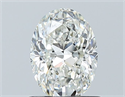 Diamante Natural 0.90 quilates, Ovalado , Color I, claridad VS2 y certificado GIA