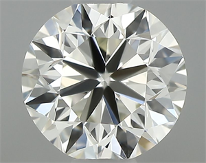 Picture of Natural Diamond 0.50 Carats, Round with Very Good Cut, L Color, VVS2 Clarity and Certified by GIA
