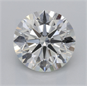 Diamante Natural 4.01 quilates, Redondo , Color I, claridad SI1 y certificado GIA