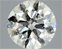 Diamante Natural 2.01 quilates, Redondo , Color H, claridad SI2 y certificado IGI