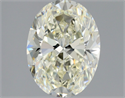 Diamante Natural 1.50 quilates, Ovalado , Color L, claridad VVS2 y certificado GIA