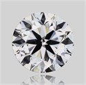 Natural Diamond 0.70 Carats, Round with Very Good Cut, E Color, VVS2 Clarity and Certified by GIA
