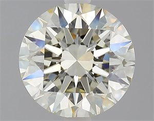 Foto Diamante Natural 2.04 quilates, Redondo , Color N, claridad VVS2 y certificado GIA de