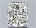 Natural Diamond 1.30 Carats, Radiant with  Cut, J Color, VS1 Clarity and Certified by GIA