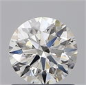 Diamante Natural 0.96 quilates, Redondo , Color H, claridad SI1 y certificado GIA