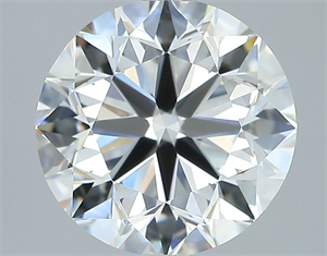 Foto Diamante Natural 2.01 quilates, Redondo , Color J, claridad VS1 y certificado GIA de