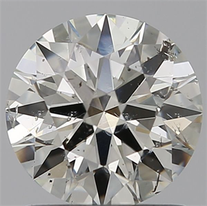 Picture of Natural Diamond 1.14 Carats, Round with Excellent Cut, J Color, SI2 Clarity and Certified by GIA