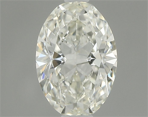 Picture of Natural Diamond 0.51 Carats, Oval with  Cut, J Color, IF Clarity and Certified by IGI