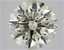 Diamante Natural 4.03 quilates, Redondo , Color N, claridad VS1 y certificado GIA