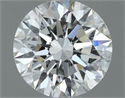 Diamante Natural 0.50 quilates, Redondo , Color H, claridad IF y certificado GIA