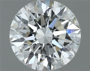 Foto Diamante Natural 0.50 quilates, Redondo , Color H, claridad IF y certificado GIA de
