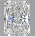 Natural Diamond 3.75 Carats, Radiant with  Cut, D Color, SI1 Clarity and Certified by GIA
