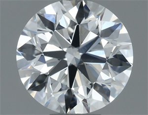 Foto Diamante Natural 0.70 quilates, Redondo , Color F, claridad VS2 y certificado GIA de