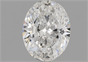 Natural Diamond 1.20 Carats, Oval with  Cut, F Color, VS2 Clarity and Certified by GIA