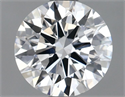 Lab Grown Diamond 1.17 Carats, Round with Ideal Cut, D Color, VS1 Clarity and Certified by IGI