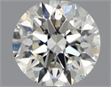 Diamante Natural 0.90 quilates, Redondo , Color H, claridad SI2 y certificado GIA