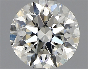 Foto Diamante Natural 0.90 quilates, Redondo , Color H, claridad SI2 y certificado GIA de