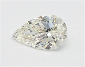 Picture of Natural Diamond 0.52 Carats, Pear with  Cut, J Color, VVS1 Clarity and Certified by GIA