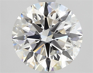 Picture of Natural Diamond 1.70 Carats, Round with Excellent Cut, F Color, VVS1 Clarity and Certified by GIA