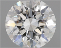 Natural Diamond 0.40 Carats, Round with Very Good Cut, F Color, SI1 Clarity and Certified by GIA