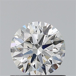 Picture of Natural Diamond 0.70 Carats, Round with Excellent Cut, G Color, IF Clarity and Certified by GIA