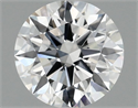 Lab Grown Diamond 1.43 Carats, Round with Ideal Cut, E Color, VS1 Clarity and Certified by IGI