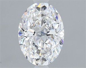 Picture of Natural Diamond 1.30 Carats, Oval with  Cut, E Color, VVS2 Clarity and Certified by GIA