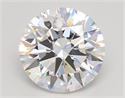 Lab Grown Diamond 6.57 Carats, Round with Ideal Cut, E Color, VS1 Clarity and Certified by IGI