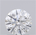 Lab Grown Diamond 0.91 Carats, Round with Ideal Cut, D Color, VS1 Clarity and Certified by IGI