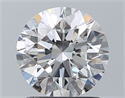 Diamante Natural 1.50 quilates, Redondo , Color F, claridad SI1 y certificado GIA