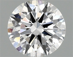 Picture of Lab Grown Diamond 0.98 Carats, Round with Excellent Cut, D Color, VVS2 Clarity and Certified by IGI