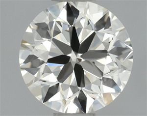 Picture of Natural Diamond 0.70 Carats, Round with Very Good Cut, K Color, VVS1 Clarity and Certified by GIA