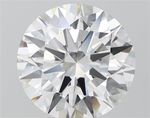 Picture of Lab Grown Diamond 5.50 Carats, Round with Excellent Cut, E Color, VVS2 Clarity and Certified by IGI