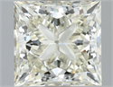 Natural Diamond 1.51 Carats, Princess with  Cut, K Color, IF Clarity and Certified by IGI