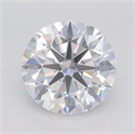 Lab Grown Diamond 4.27 Carats, Round with Excellent Cut, D Color, VVS2 Clarity and Certified by GIA