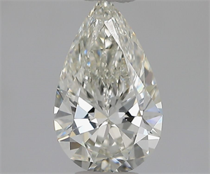 Picture of Natural Diamond 0.70 Carats, Pear with  Cut, I Color, VVS1 Clarity and Certified by GIA