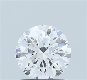 Picture of Lab Grown Diamond 1.02 Carats, Round with Ideal Cut, D Color, VVS2 Clarity and Certified by IGI