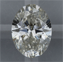 Diamante Natural 0.80 quilates, Ovalado , Color H, claridad SI2 y certificado GIA