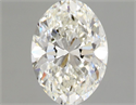 Natural Diamond 0.70 Carats, Oval with  Cut, G Color, VVS2 Clarity and Certified by GIA