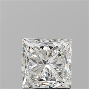 Picture of Natural Diamond 1.50 Carats, Princess with  Cut, I Color, VVS1 Clarity and Certified by GIA