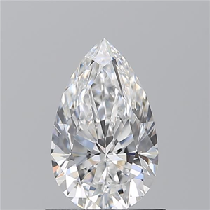 Picture of Natural Diamond 0.90 Carats, Pear with  Cut, E Color, VS1 Clarity and Certified by GIA