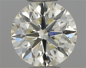 Picture of Natural Diamond 0.42 Carats, Round with Excellent Cut, J Color, VS2 Clarity and Certified by IGI