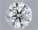 Diamante Natural 0.70 quilates, Redondo , Color E, claridad IF y certificado GIA