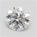 Del inventario de diamantes de laboratorio, 2.42 quilates, Redondo , Color F, claridad VS2 y certificado IGI
