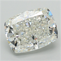 Diamante Natural 4.01 quilates,  , Color I, claridad VVS1 y certificado GIA