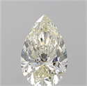 Natural Diamond 3.01 Carats, Pear with  Cut, L Color, SI2 Clarity and Certified by GIA