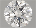 Diamante Natural 0.44 quilates, Redondo , Color G, claridad IF y certificado GIA